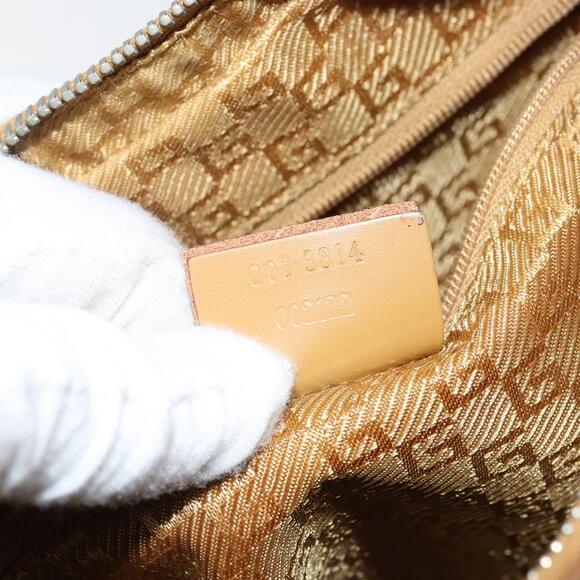 GUCCI Shoulder Bag Leather Brown Silver 001 001 - Picture 13 of 13